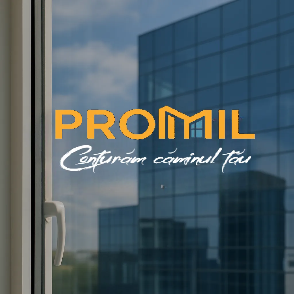 ProMil-Logo vor einer Glasfassade